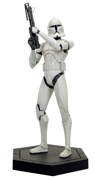 Gentle Giant Animated Maquettes - Clone Wars SWCW_CloneTrooper