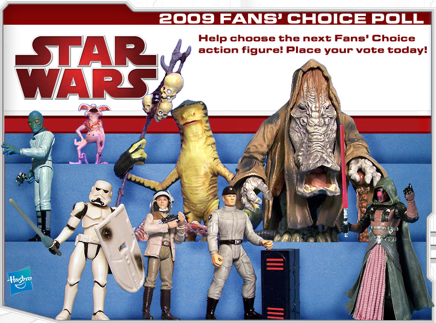 Help choose the next Fans' Choice Figure! Vote today!