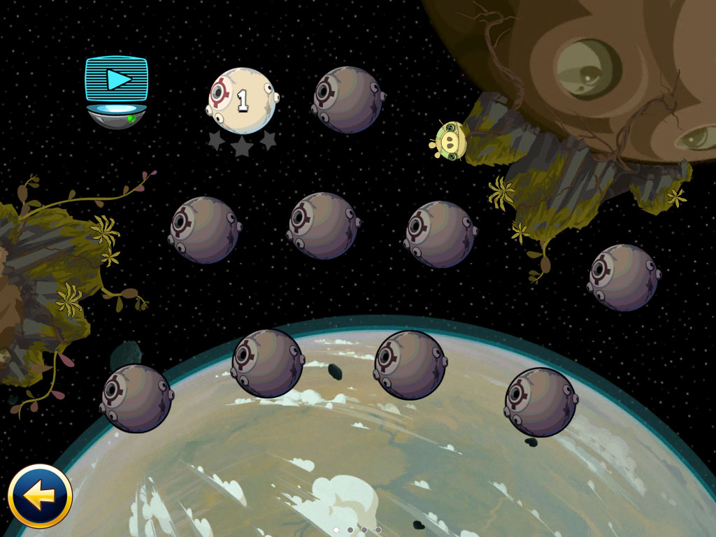 Angry Birds Star Wars-Dagobah Levels