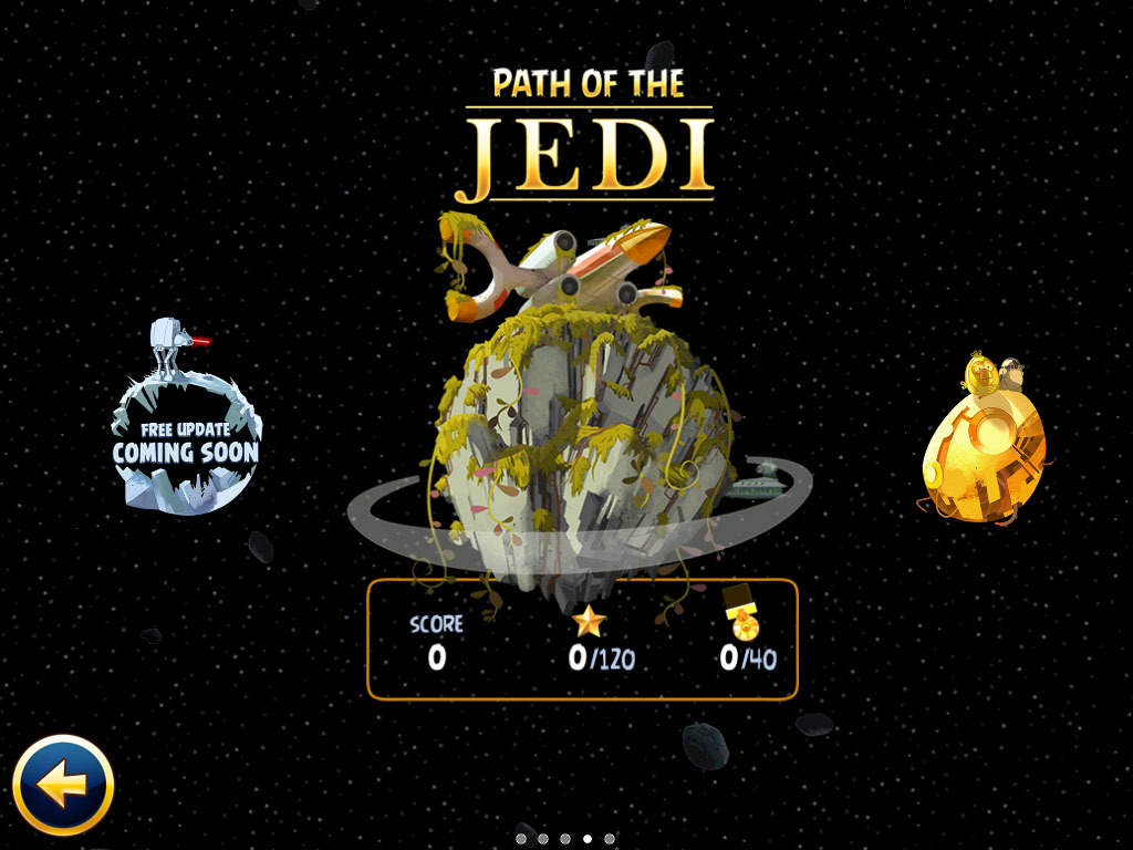 Angry Birds Star Wars-Dagobah (Path of the Jedi)