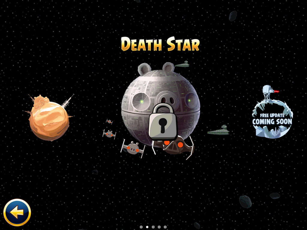 Angry Birds Star Wars-Death Star Level (Locked)