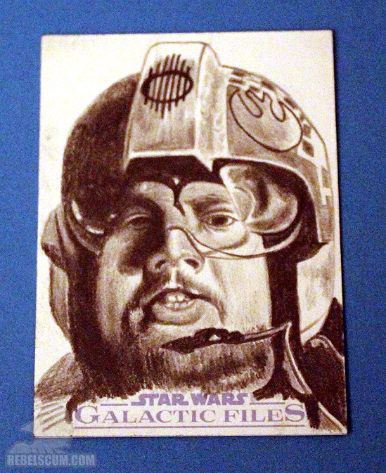 Galactic Files - Sketch Card