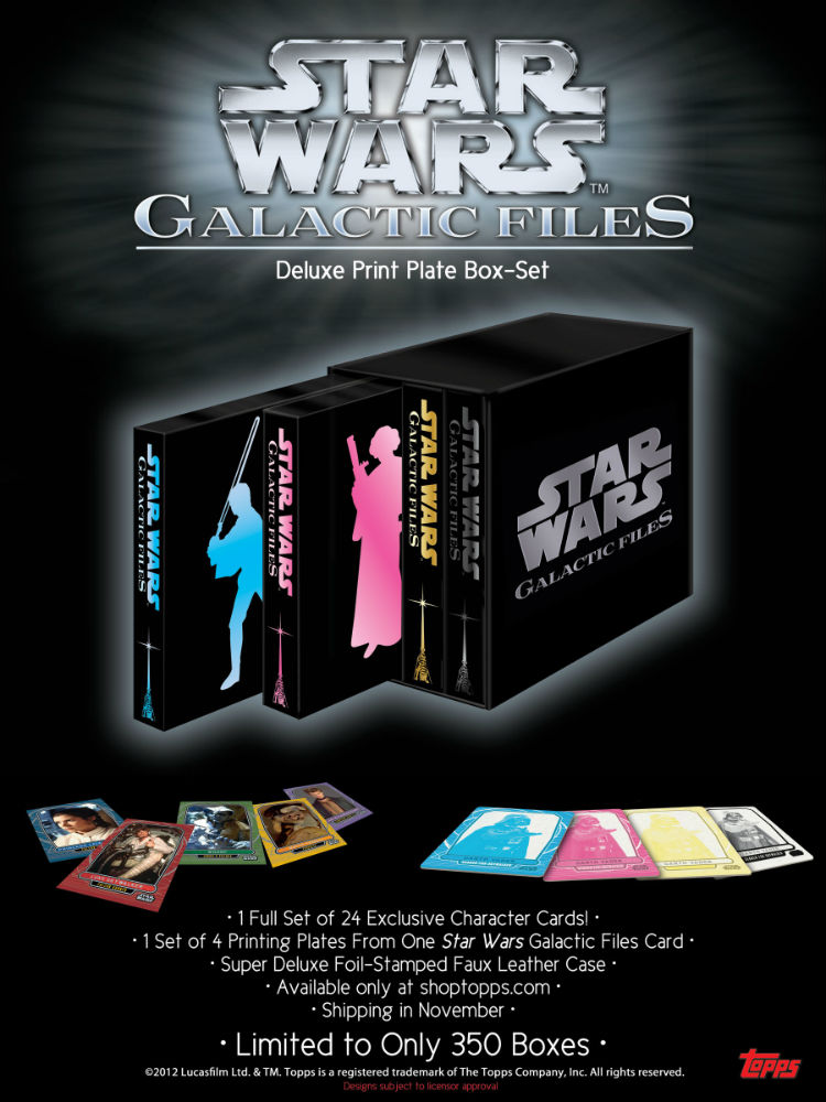 Galactic Files - Deluxe Print Plate Box Set