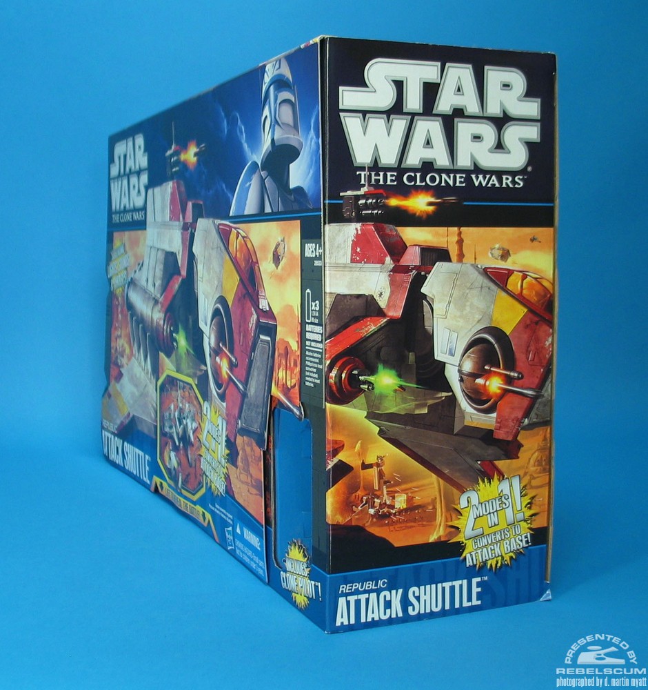 republic attack shuttle hasbro