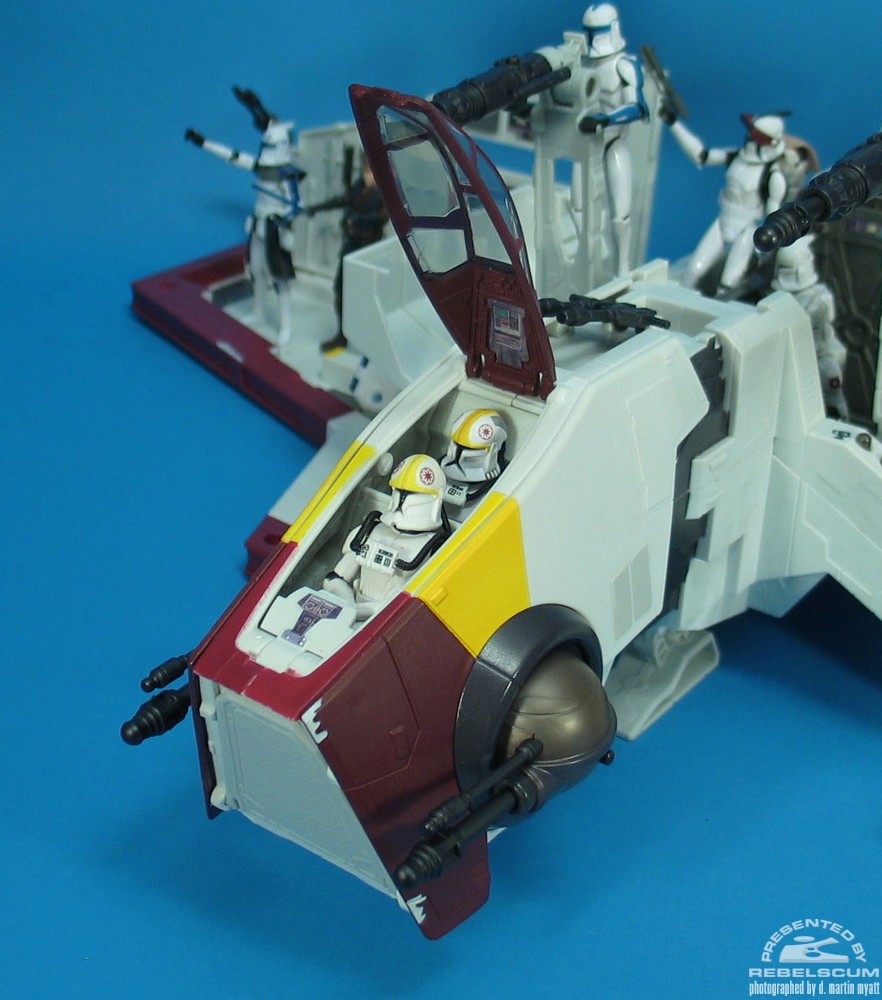 republic attack shuttle hasbro