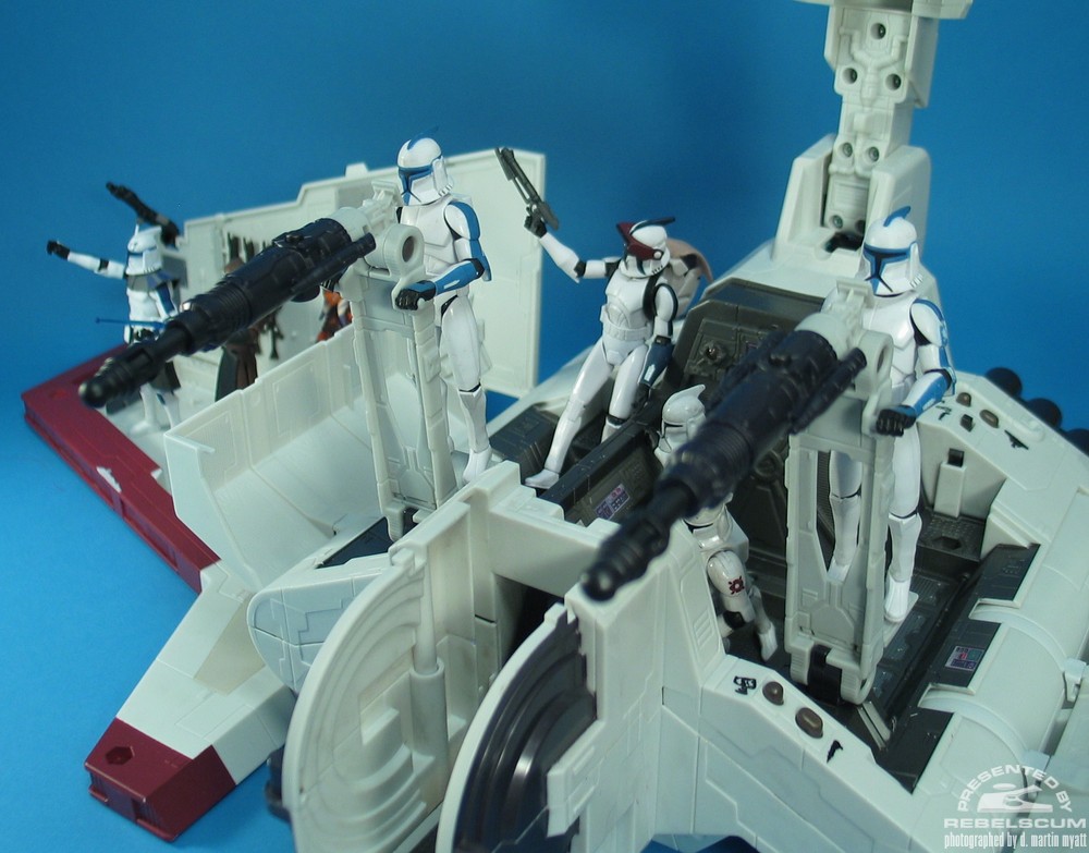 republic attack shuttle hasbro