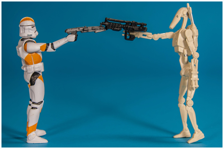 Battle Droid & 212th Battalion Clone Trooper - Mission Series: Utapau