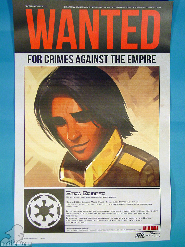 Rebels Wanted Poster - Ezra