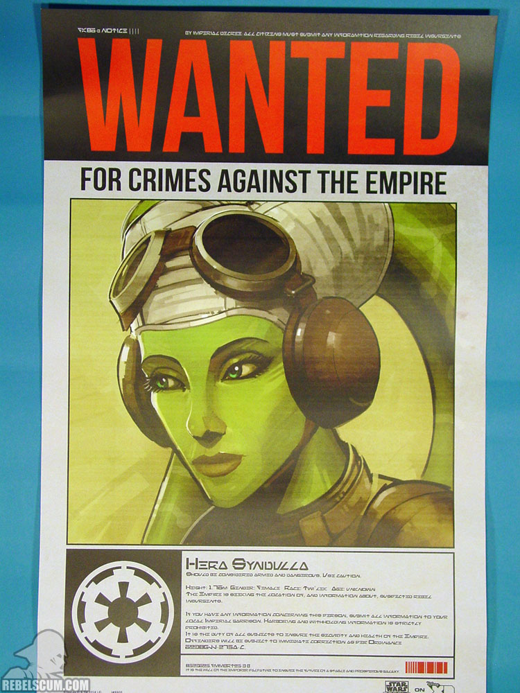 Rebels Wanted Poster - Hera