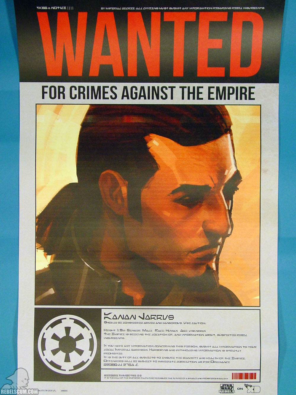 Rebels Wanted Poster - Kanan