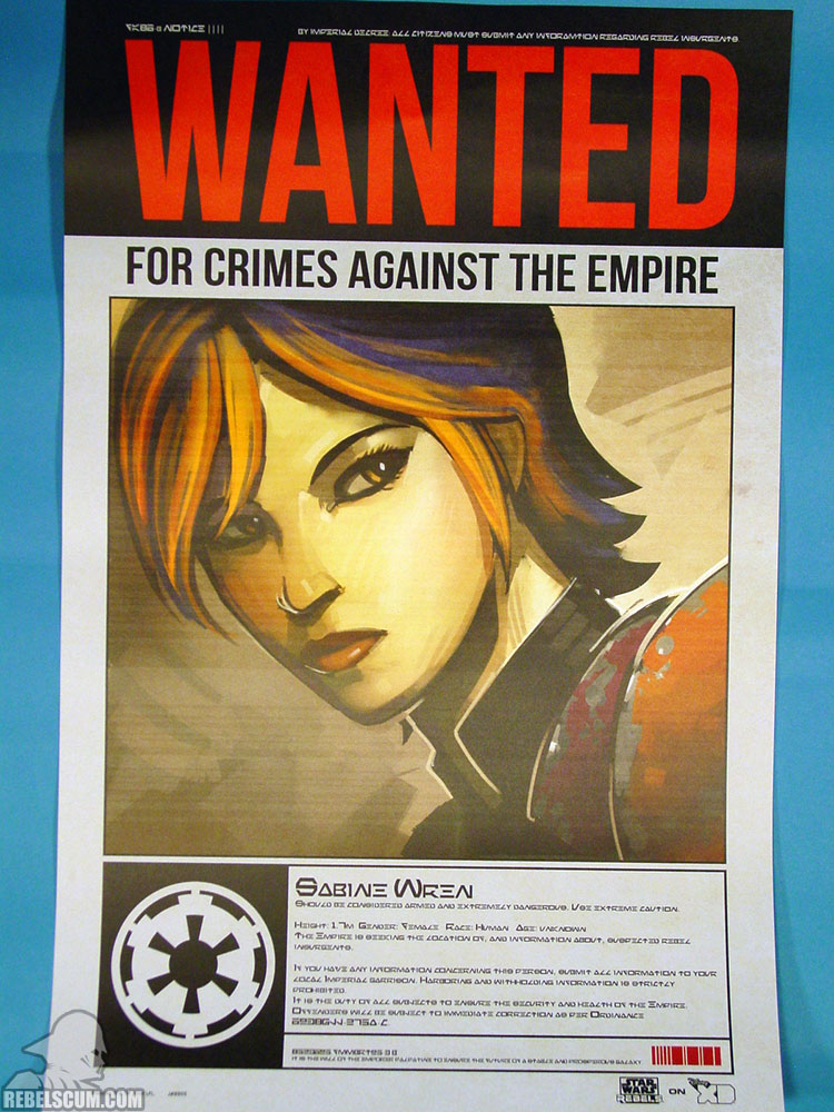 Rebels Wanted Poster - Sabine