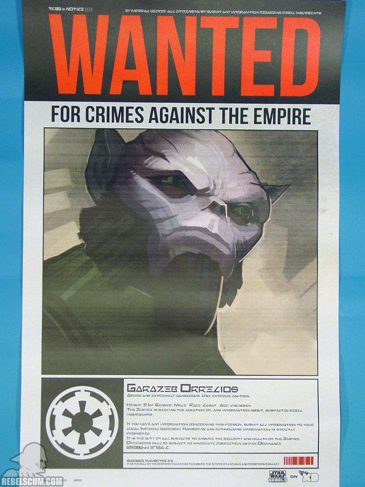 Rebels Wanted Poster - Zev