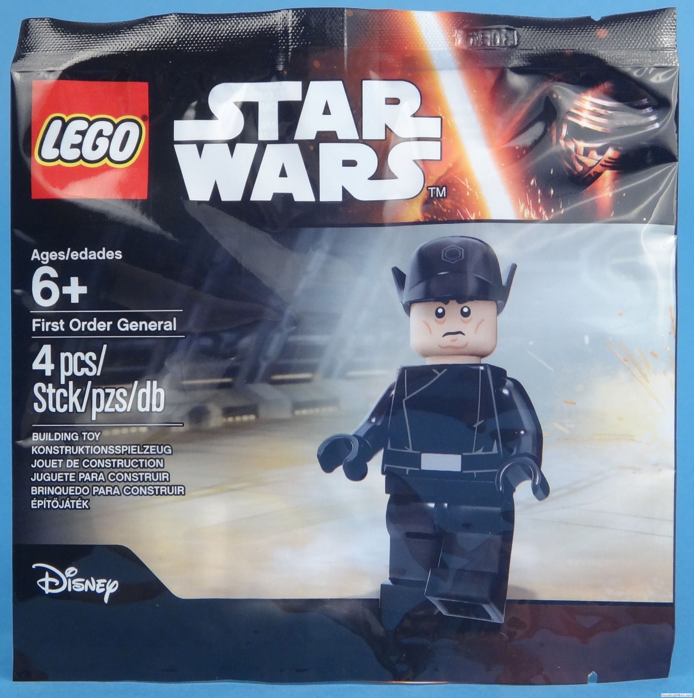 New Sealed Lego Star Wars Polybag First Order General Minifigure 5004406