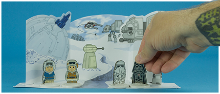 Star Wars Celebration Anaheim 2015 Collecting Track Galactic Adventure Set Hoth Battle Scene Star Wars Celebration Anaheim 2015 Collecting Track Galactic Adventure Set Hoth Battle Scene