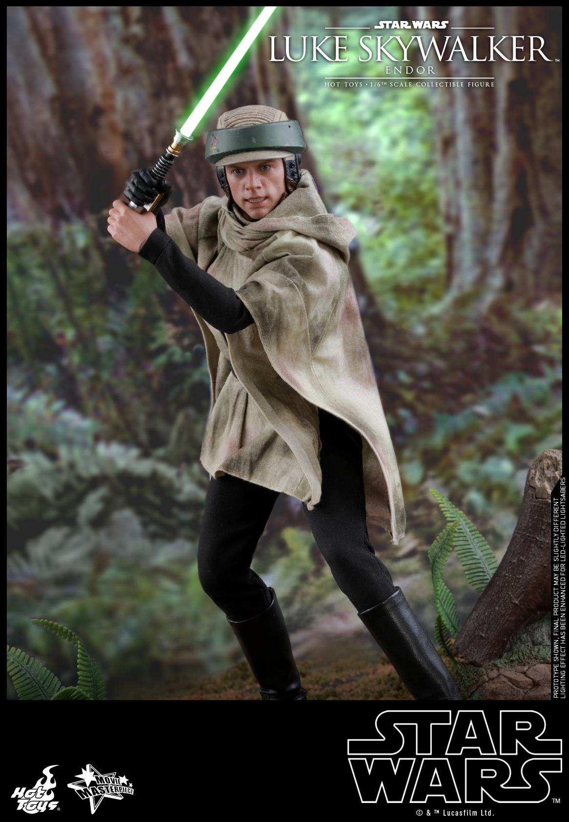 luke skywalker hot toys return of the jedi