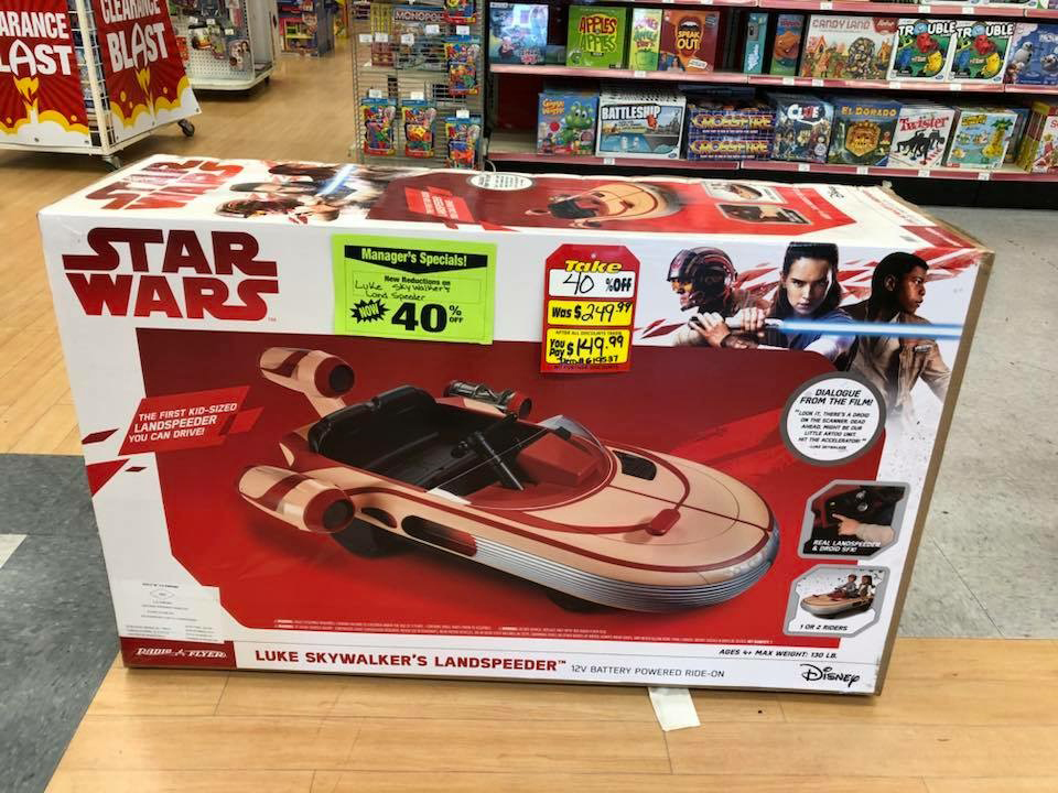 star wars radio flyer