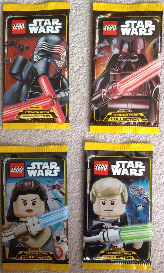 lego star wars trading card collection