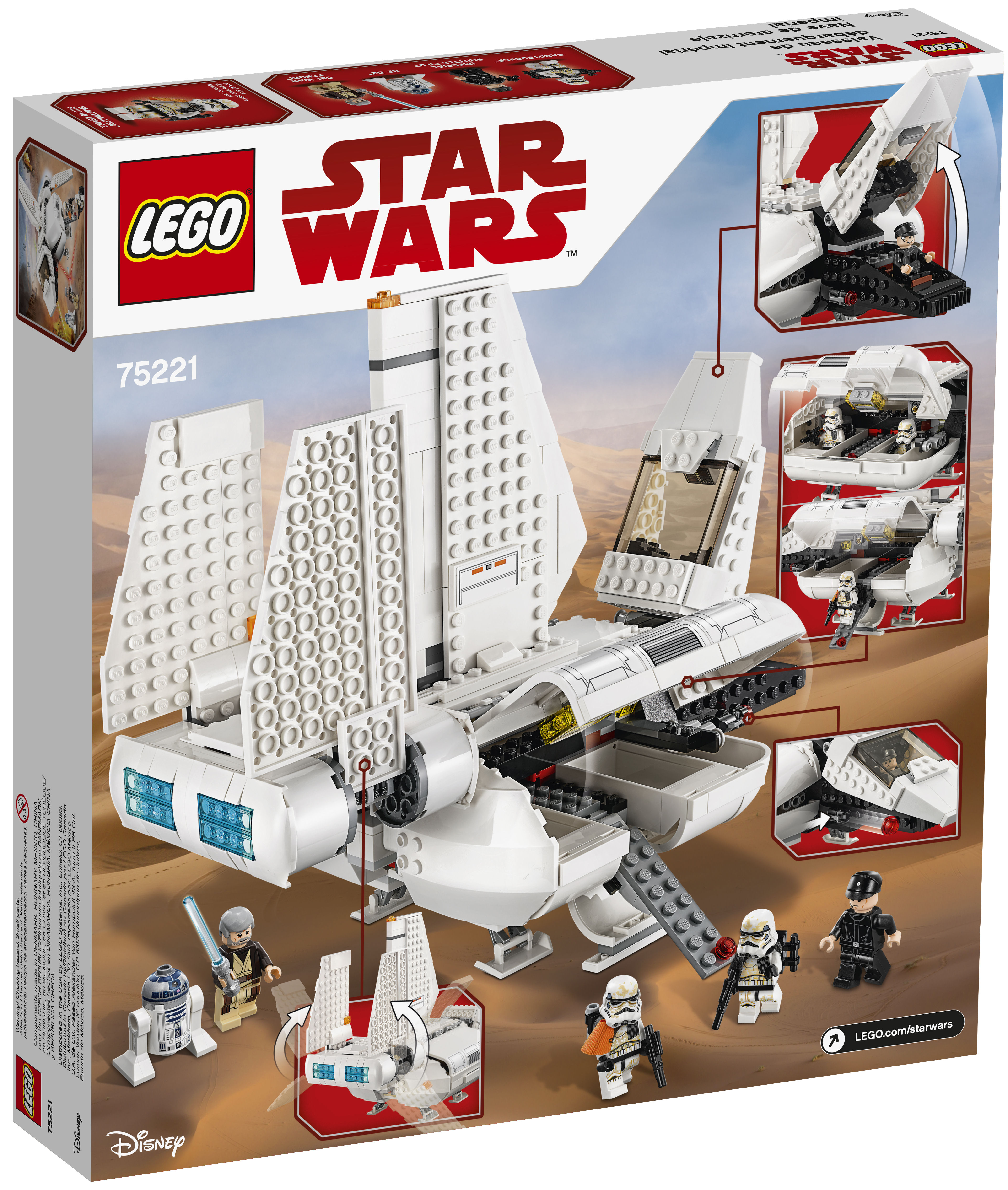 Imperial Landing Craft 75221 636 Pcs LEGO® Star Wars™ 