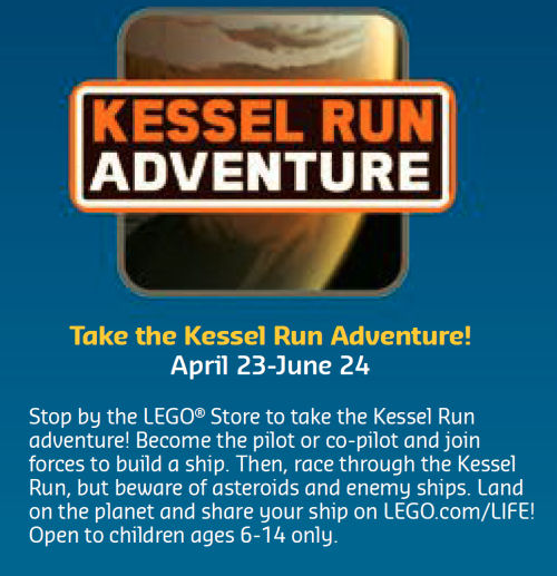 LEGO Star Wars Solo Kessel Run brand store event