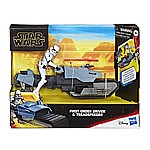 STAR WARS GALAXY OF ADVENTURES FIRST ORDER DRIVER AND TREADSPEEDER - in pck.jpg