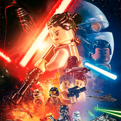 Star Wars: The Force Awakens theatrical poster by macroLEGOuniverse