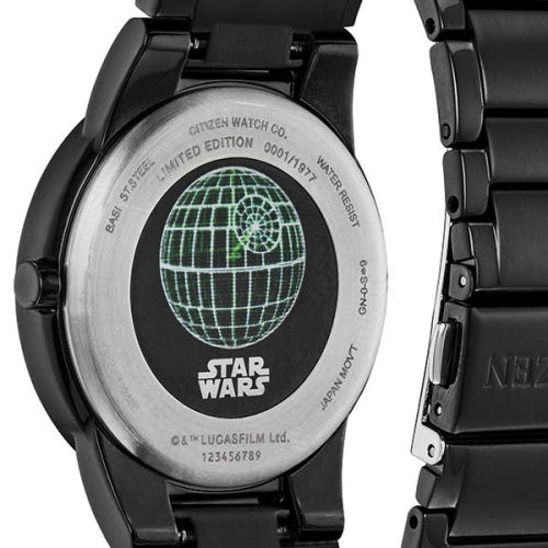 Citizen Star Wars Death Star watch - back