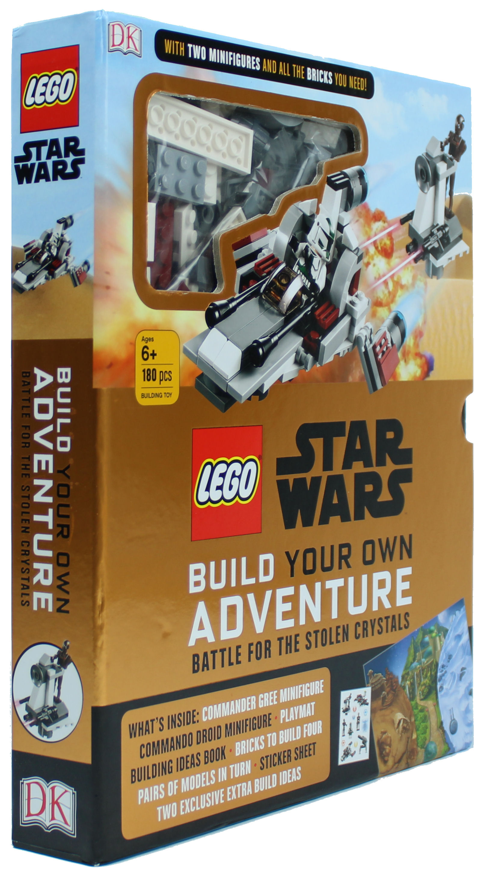 Lego star wars build your own adventure battle for the stolen sales crystals