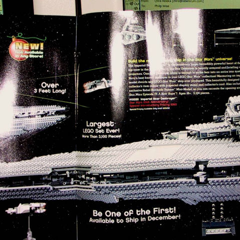 LEGO Winter catalogue scan of 10030