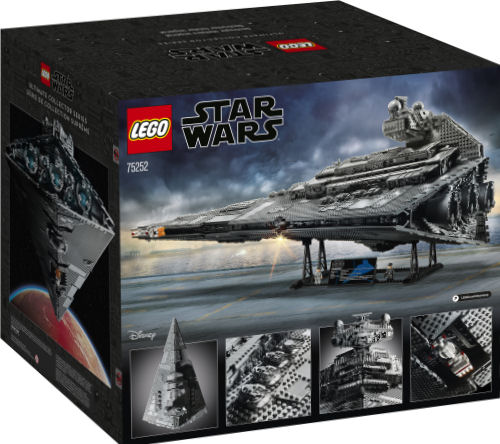 LEGO 75252 Imperial Star Destroyer box rear