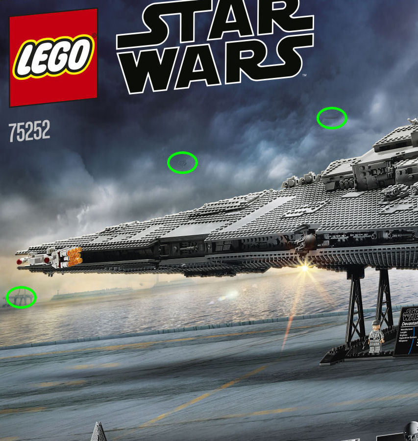 Lego star wars box art outlet
