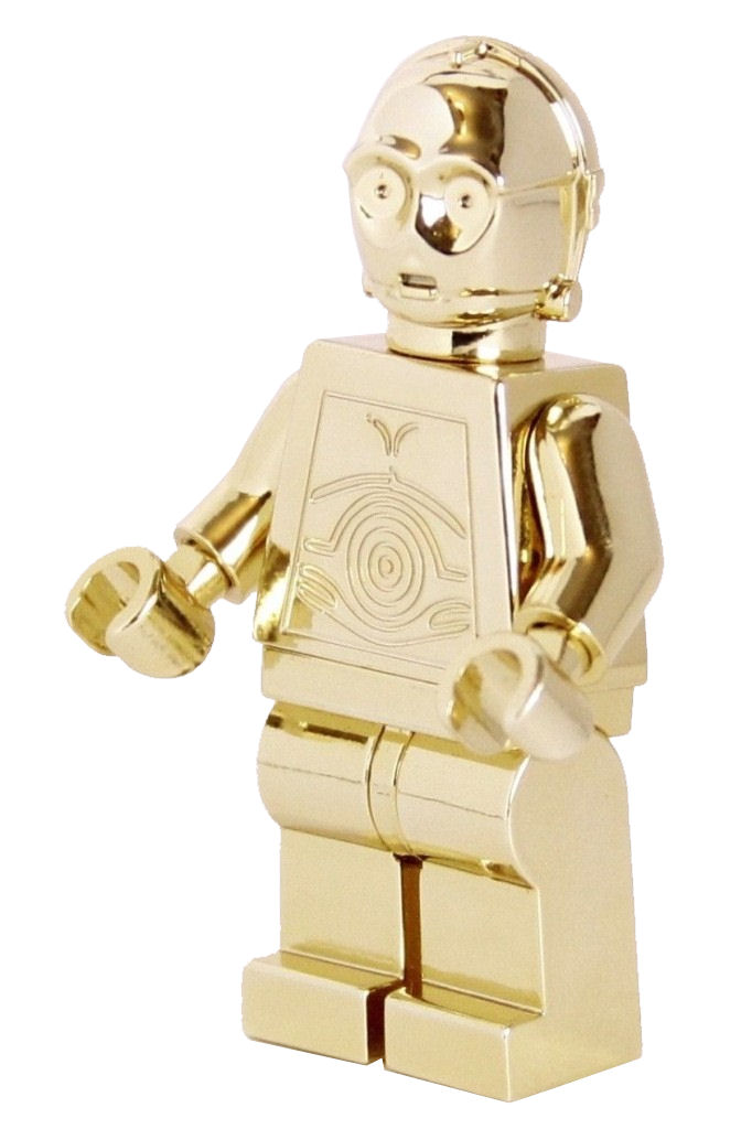 LEGO Star Wars Originale 2000 Pearl Light Gold C-3PO 10144 7190 