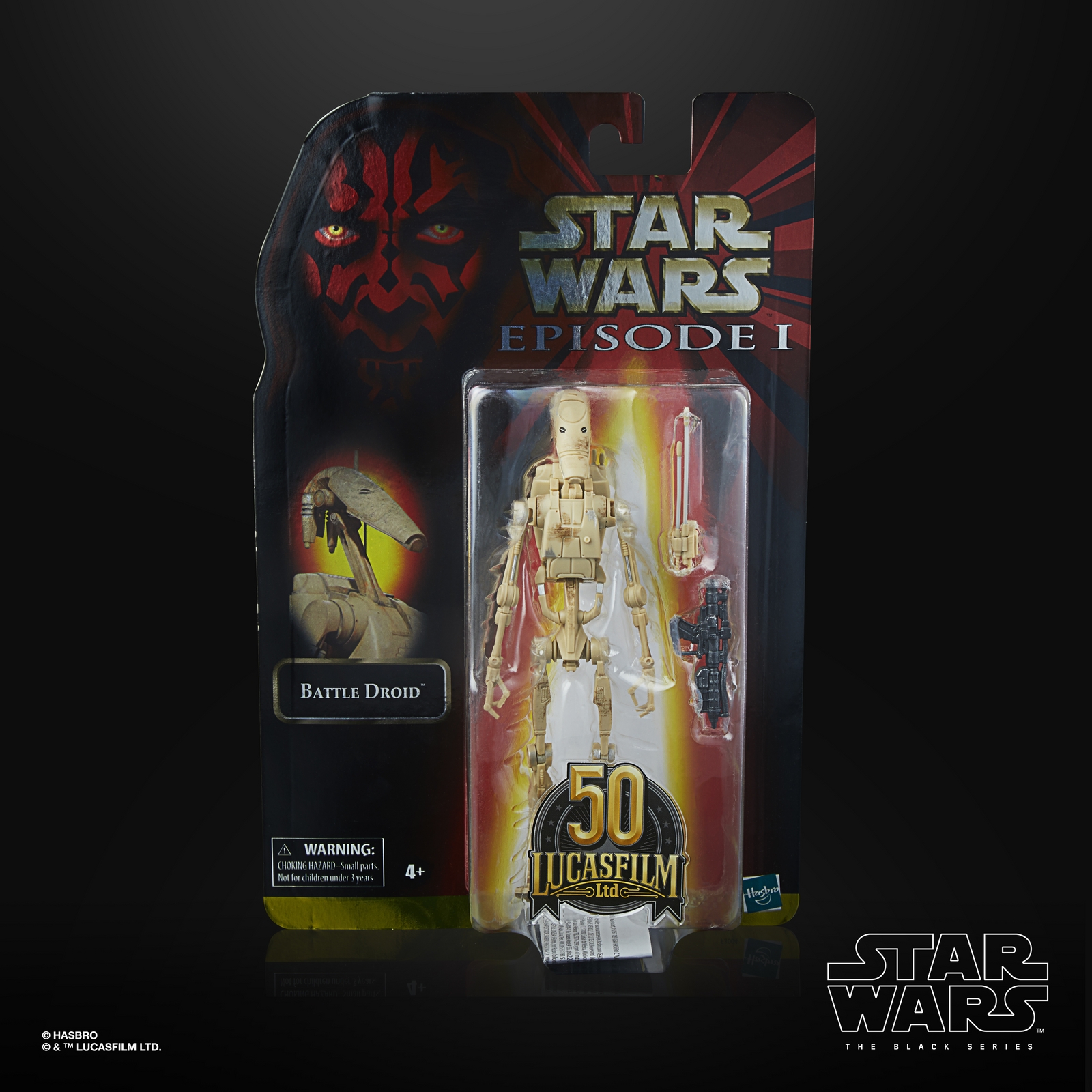 STAR WARS THE BLACK SERIES LUCASFILM 50TH ANNIVERSARY 6-INCH BATTLE DROID Figure - in pck (1).jpg