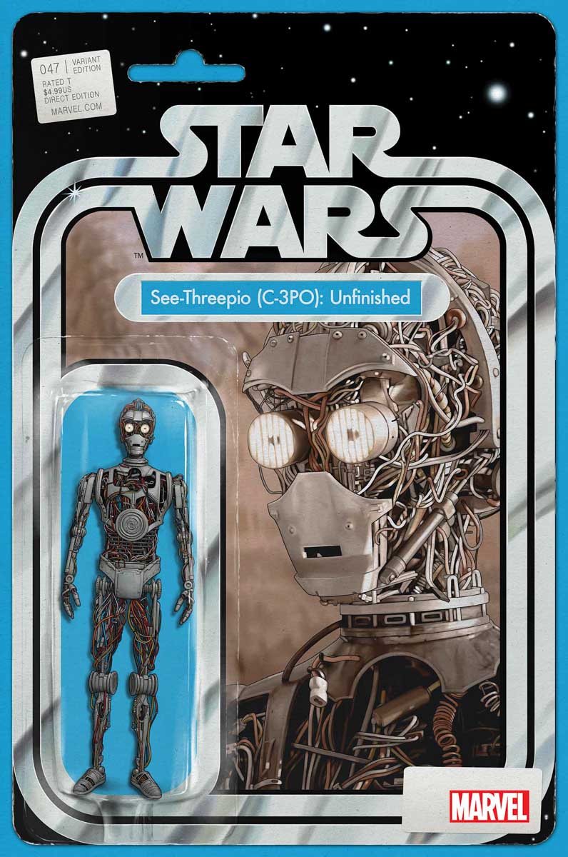 ACTION FIGURE VARIANT COVER BY JOHN TYLER CHRISTOPHER