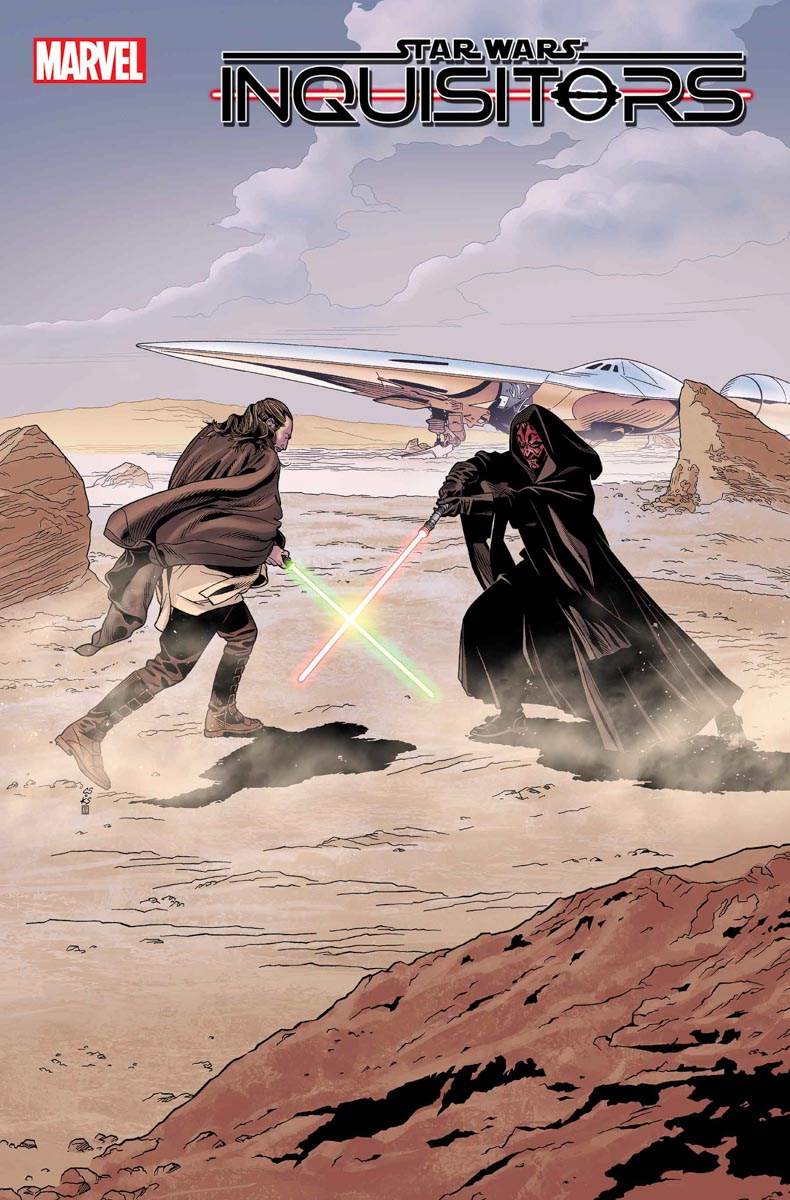 THE PHANTOM MENACE 25TH ANNIVERSARY VARIANT COVER BY CHRIS SPROUSE