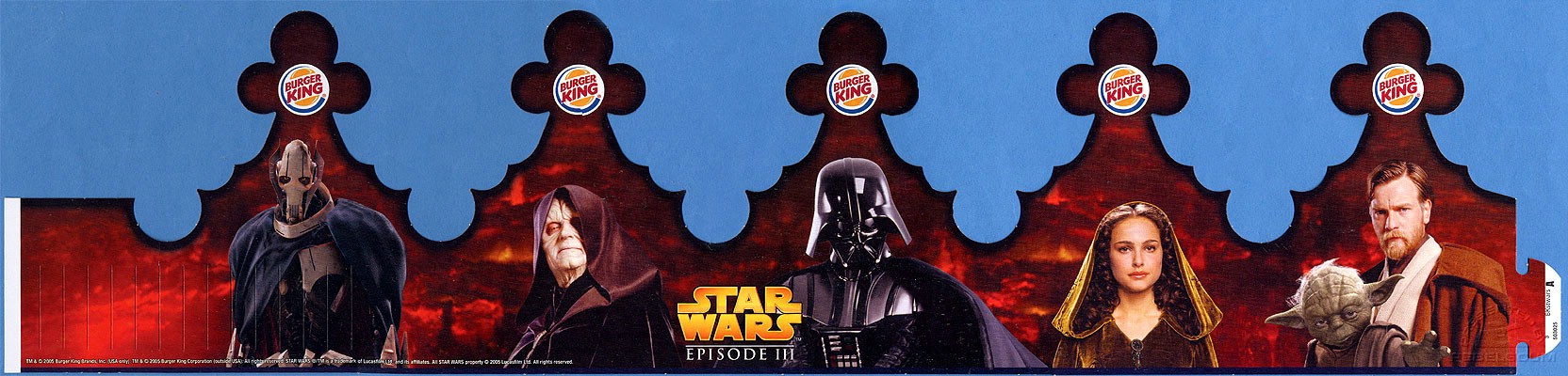 Burger King Star Wars Crown