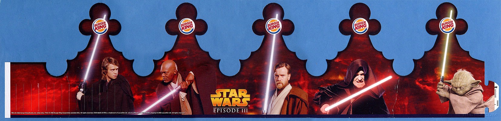 Burger King Star Wars Crown