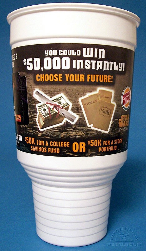 Burger King Star Wars Cup