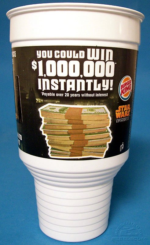 Burger King Star Wars King Size Cup