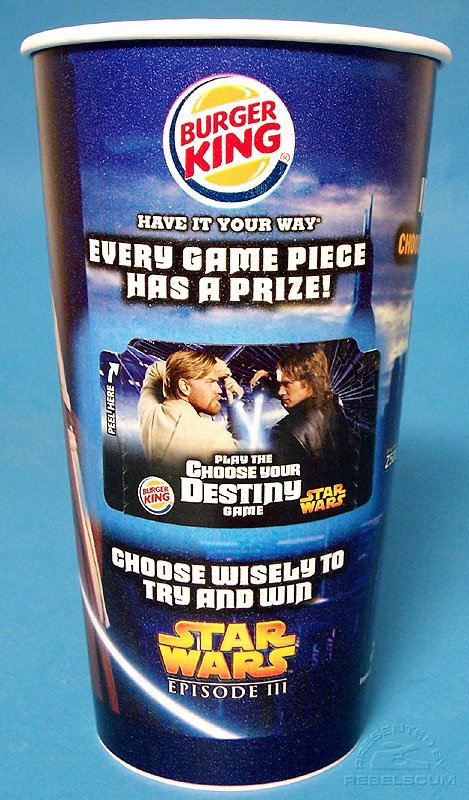 Burger King Star Wars Large Cup