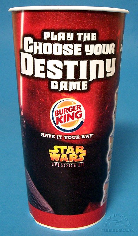 Burger King Star Wars Medium Cup