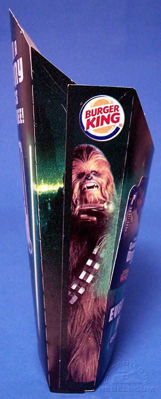 Burger King Star Wars French Fries Large Box