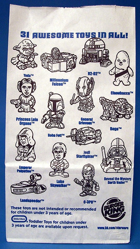 Burger King Star Wars Bag