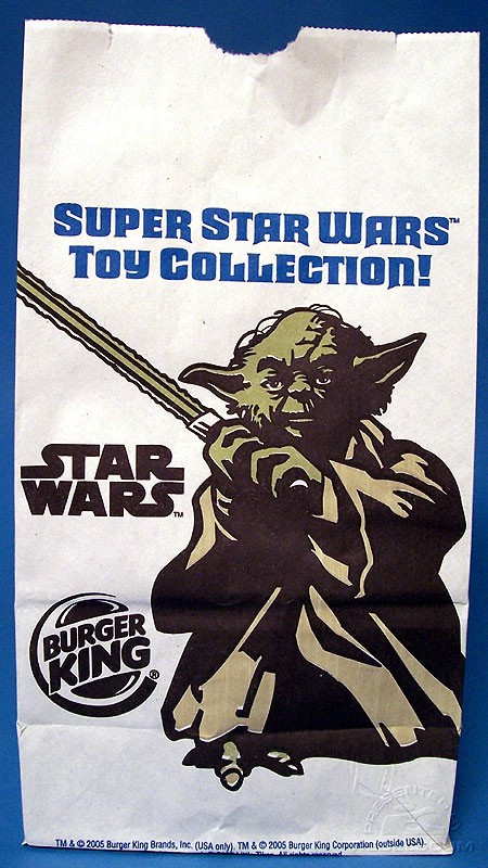 Burger King Star Wars Bag