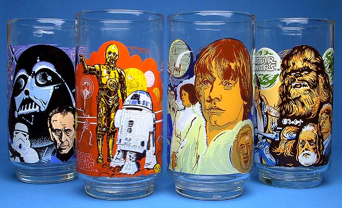 1977 STAR WARS Burger King Collector Glasses