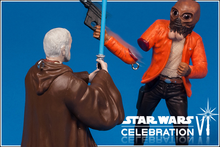 Rebelscum.com: Celebration VI Obi-Wan Kenobi & Ponda Baba Hallmark