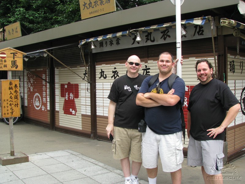 Three Star Wars fans walk into a temple...have you heard this one already?