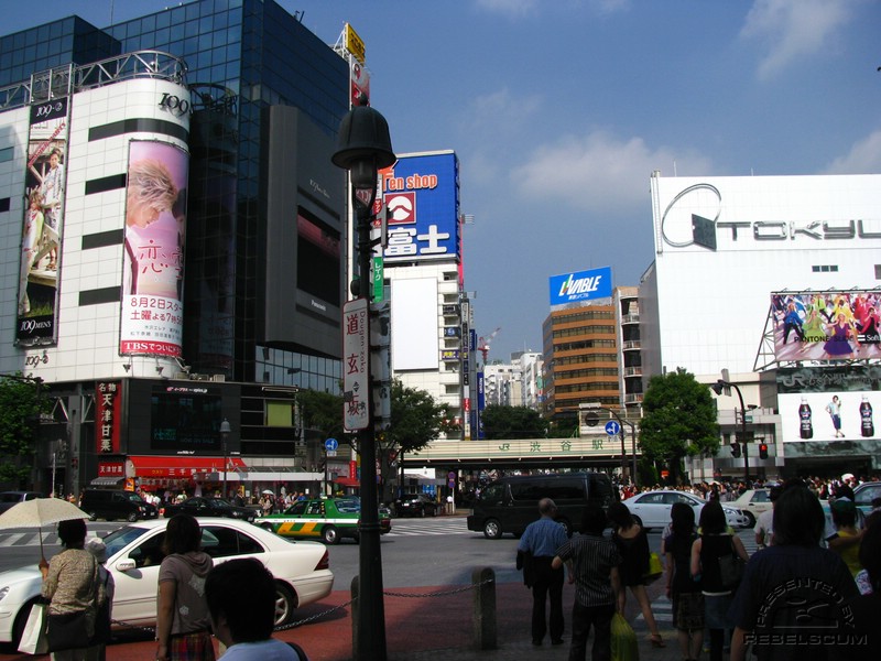 a busy intersection