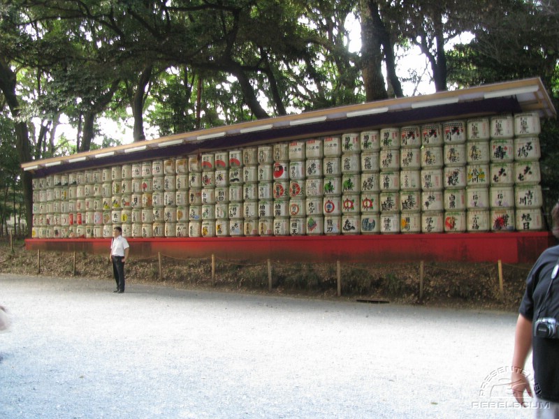 if memory serves, these are all kegs of soy sauce!