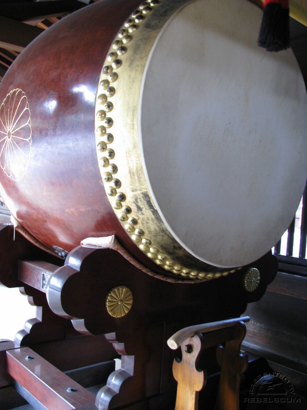 a big drum