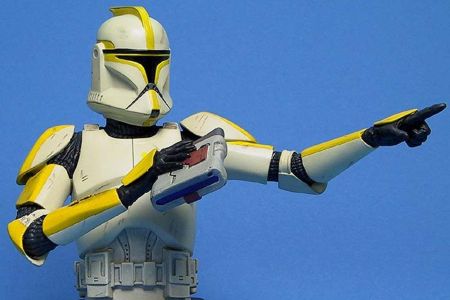 Star Wars Star Wars Clone Trooper Commander Mini Bust
